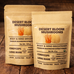 Desert Bloom Mushrooms-Premium Extract Powder