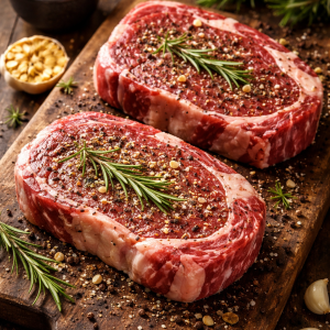 Beef - 1 lb Ribeye Steak - Grass Fed and Finished