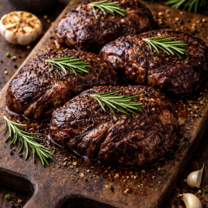 Beef - Cheeks - 1 lb - Grass fed and finished