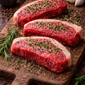 Beef - Picanha - 2 steaks about 8-12 oz each - Grass fed and finished