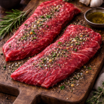 Beef - Bavette Steak - Large (24.1oz-32oz) - Grass fed and finished