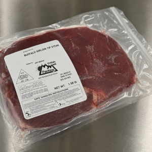 Grass-Fed & Grass-Finished Bison Sirloin Tip Steak