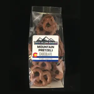 Milk Chocolate Mountain Pretzels – Sweet & Salty Snack 4.5oz