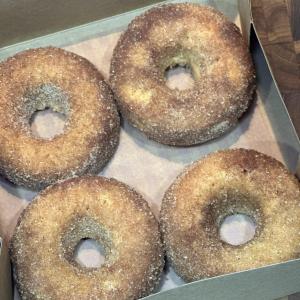 Apple Cider Cake Donuts
