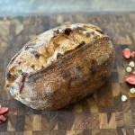 Strawberries and Cream Sourdough Loaf
