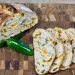 Jalapeño Cheddar Sourdough Loaf