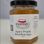 Spicy Peach Bourbon Jam