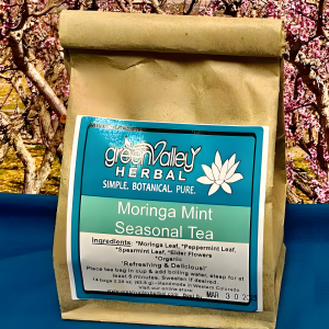 Herbal Tea: Moringa Mint Tea