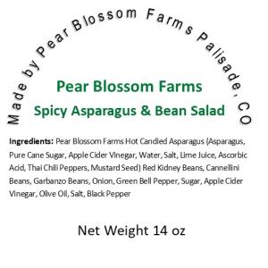 Spicy Asparagus and Bean Salad
