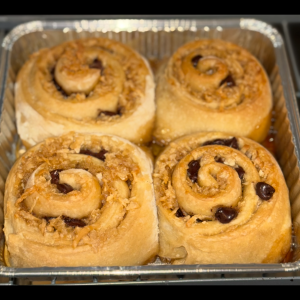 4ct German Chocolate Sourdough Sweet Rolls