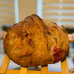 Raspberry White Chocolate Sourdough Loaf