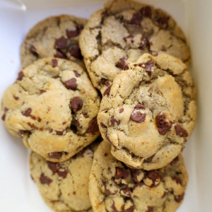 6ct Browned Butter Sourdough Chocolate Chip Cookies