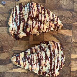 Sourdough Chocolate Chip Scones