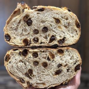 Cinnamon Raisin Sourdough Loaf