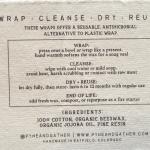 Organic Beeswax Wraps - Set of 4