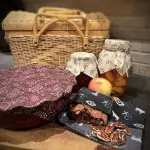 Organic Beeswax Wraps - Set of 4
