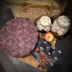 Organic Beeswax Wraps - Set of 4