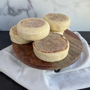 Sourdough English Muffins