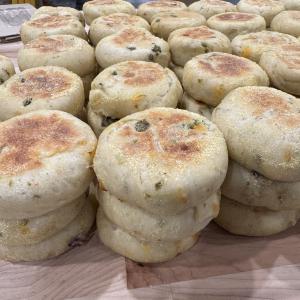 Jalapeño Cheddar English Muffins