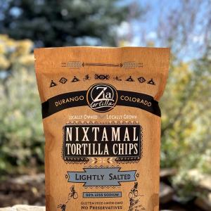 Zia Nixtamal Tortilla Chips - Lightly Salted 11oz