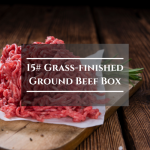 15 lbs- Grass-Finished Ground Beef Box