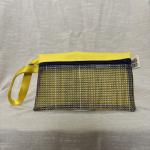 Large Hand Bag - Yellow/ Blue