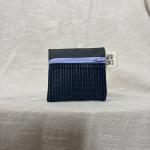 Small Hand Bag - Grey/Dark Blue