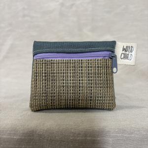 Small Hand Bag - Grey/ Brown
