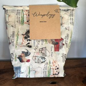 Farm Animal Bread Bag