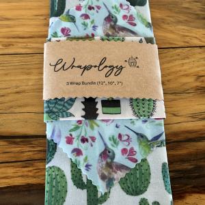 Beeswax 3 Wrap Bundle (12", 10" & 7" sq wraps)