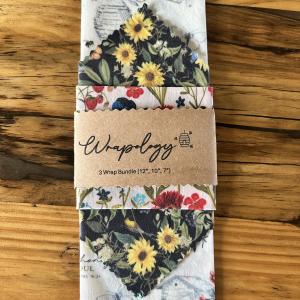 Beeswax 3 Wrap Bundle (12", 10" & 7" sq wraps)