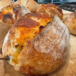 Jalapeno Cheddar Sourdough Loaf